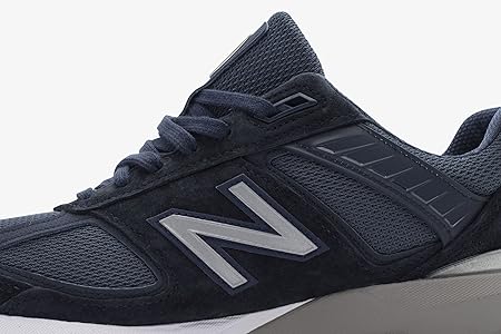 靴 New Balance 990 navy 25.5 Men's New Balance 990 v5 Navy Athletic Shoes - Becks Shoes